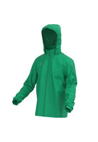 KIPSTA - Kurtka przeciwdeszczowa Kipsta Viralto Club. Kolor: zielony. Materiał: poliester, materiał. Sport: fitness, piłka nożna