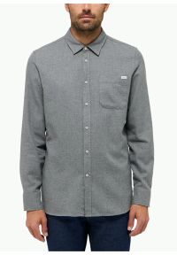 Mustang - Męska Koszula MUSTANG Eastbridge Mid Grey Mélange 1015912 4140 #1