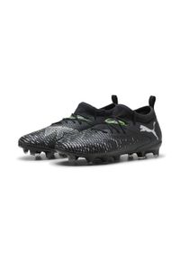 Puma - Młodzieżowe buty piłkarskie FUTURE 8 MATCH FG/AG PUMA. Kolor: wielokolorowy, czarny, zielony. Sport: piłka nożna
