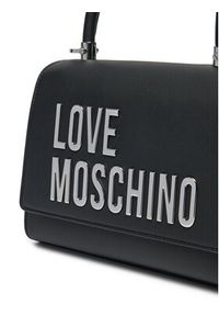 Love Moschino - LOVE MOSCHINO Torebka JC4024PP1MKD000B Czarny. Kolor: czarny. Materiał: skórzane
