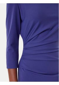 Rinascimento Sukienka koktajlowa CFC0126154003 Fioletowy Slim Fit. Kolor: fioletowy. Materiał: syntetyk. Styl: wizytowy