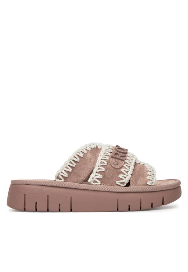 Roxy Klapki HY62277-5 Różowy. Kolor: różowy. Materiał: materiał