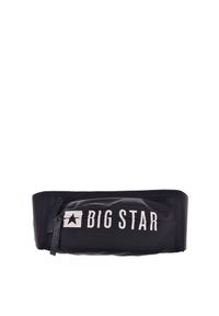 Big Star Accessories - Czarna Saszetka Męska Big Star Sportowa Nerka. Kolor: czarny