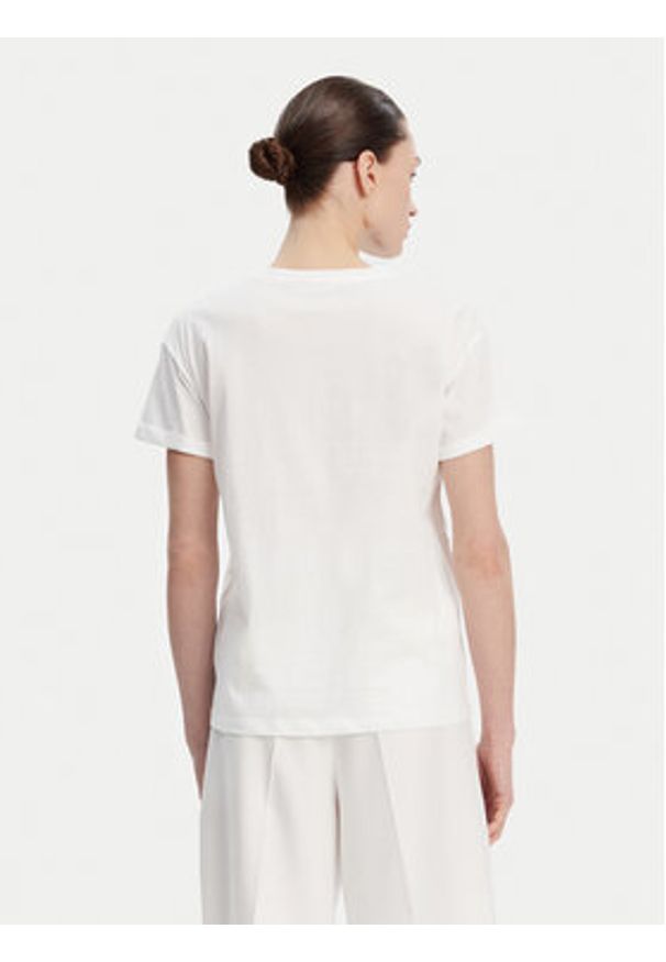 Liu Jo T-Shirt WA5007 JS923 Biały Relaxed Fit. Kolor: biały. Materiał: bawełna