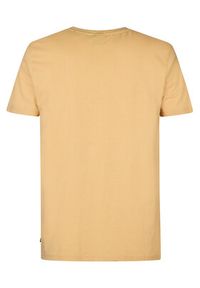 Petrol Industries T-Shirt M-1050-TSR707 Żółty Regular Fit. Kolor: żółty. Materiał: bawełna #5