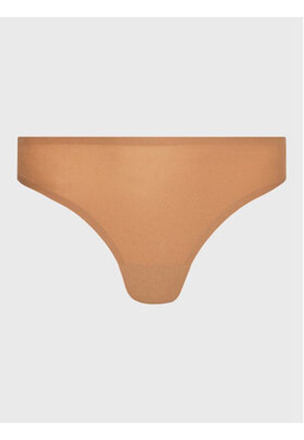 Chantelle Stringi Soft Stretch C26490 Beżowy. Kolor: beżowy. Materiał: syntetyk