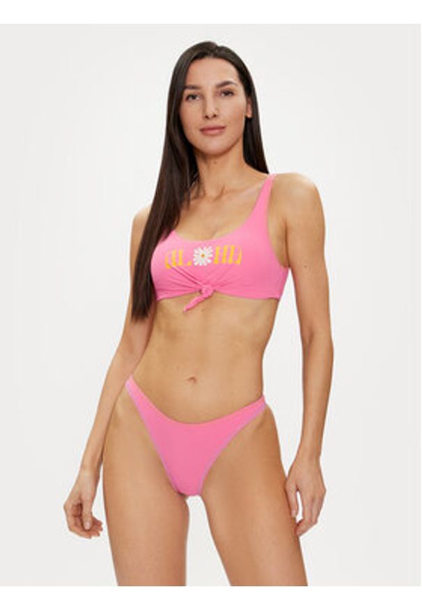 Banana Moon Dół od bikini Naida Beachclub Różowy. Kolor: różowy. Materiał: syntetyk