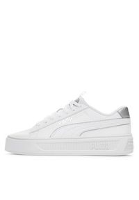Puma Sneakersy Smash Platform v3 Pop Up 392504 02 Biały. Kolor: biały. Materiał: skóra. Obcas: na platformie #4