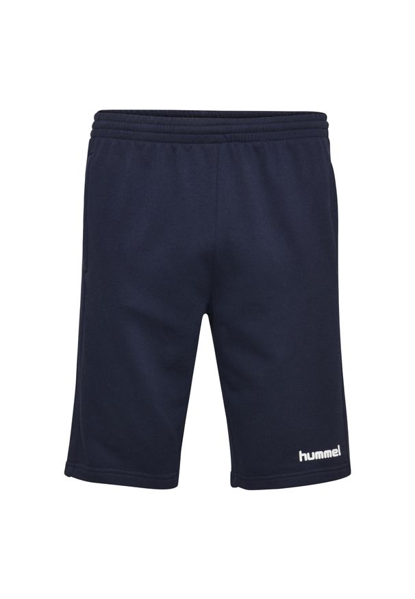 Spodenki sportowe dla dzieci Hummel Go Kids Cotton Bermuda Shorts. Kolor: niebieski. Styl: sportowy
