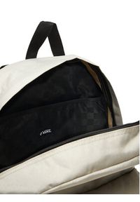 Vans Plecak Old Skool VN000H4WZUJ1 Écru. Kolor: kremowy. Materiał: materiał #3