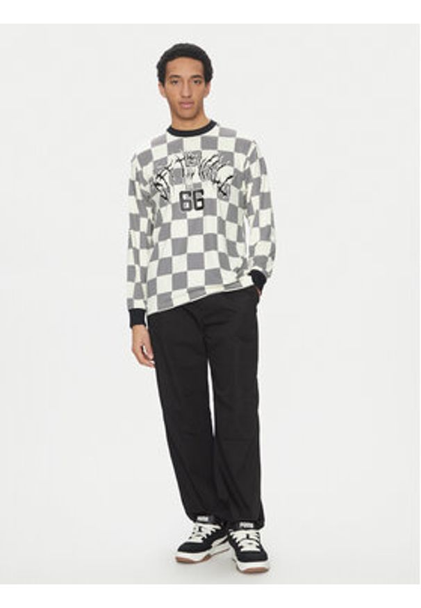 Vans Longsleeve Metal Arch Soccer VN000KUB Kolorowy Loose Fit. Materiał: syntetyk. Długość rękawa: długi rękaw. Wzór: kolorowy