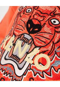 Kenzo kids - KENZO KIDS - Pomarańczowa bluza z haftowanym tygrysem 4-14 lat. Kolor: pomarańczowy. Materiał: materiał. Długość rękawa: długi rękaw. Długość: długie. Wzór: haft. Sezon: lato. Styl: klasyczny #5