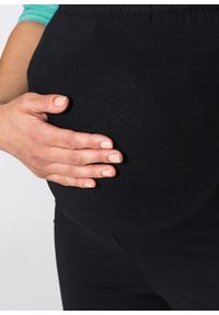 Kolarki ciążowe (2 pary) bonprix czarny +biały. Kolekcja: moda ciążowa. Kolor: czarny #3