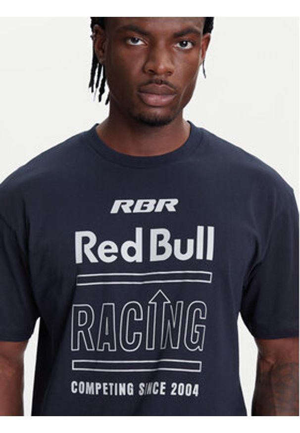 Pepe Jeans T-Shirt Red Bull Racing History RM500020 Granatowy Regular Fit. Kolor: niebieski. Materiał: bawełna