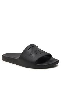 Calvin Klein Jeans Klapki Slide Monogram Debossed Eva YM0YM00060 Czarny. Kolor: czarny