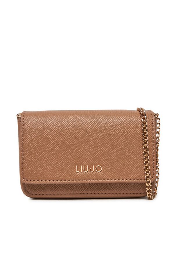 Liu Jo Torebka Ecs S Crossbody AF4278 E0087 Brązowy. Kolor: brązowy. Materiał: skórzane