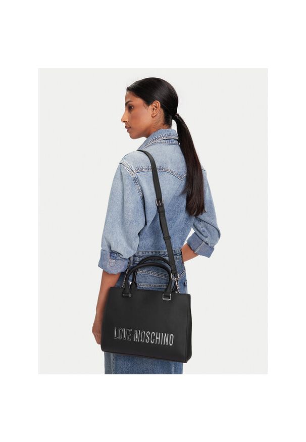 Love Moschino - Torebka LOVE MOSCHINO. Kolor: czarny