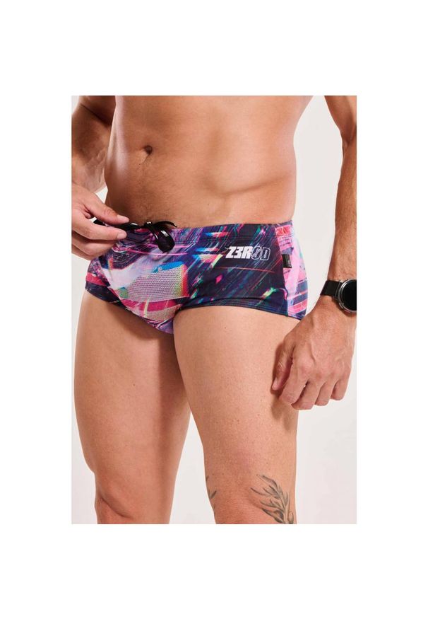 ZEROD - Kąpielówki Trunks Zerod Glitcher. Kolor: wielokolorowy