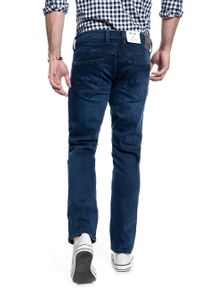 Mustang - MĘSKIE SPODNIE MUSTANG OREGON TAPERED DENIM BLUE 1011299 5000 784 #4