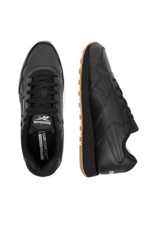 Reebok Sneakersy CEO-GLIDE 100010030 Czarny. Kolor: czarny. Materiał: skóra