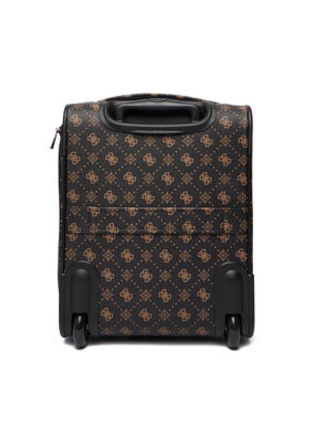 Guess Walizka kabinowa TWGP98 90972 Brązowy. Kolor: brązowy. Materiał: skóra