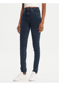 Tommy Jeans Jeansy Nora DW0DW20221 Granatowy Skinny Fit. Kolor: niebieski