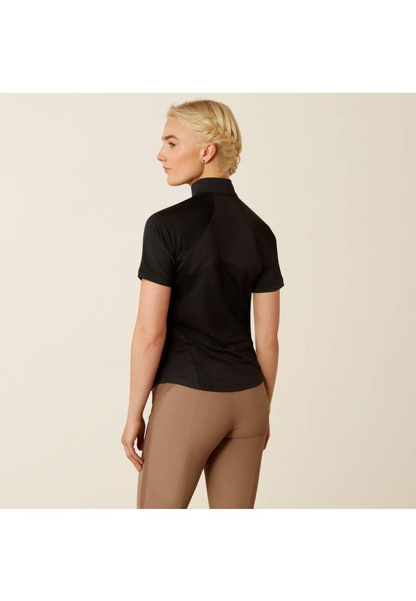 Zwarcia 1/4 dla kobiet Ariat Soquel. Kolor: czarny. Długość rękawa: długi rękaw