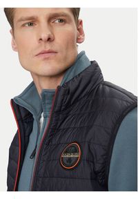 Napapijri Kamizelka Amiata NP0A4ICR Granatowy Regular Fit. Kolor: niebieski. Materiał: syntetyk #7