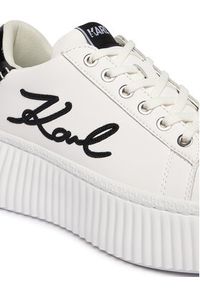 Karl Lagerfeld - KARL LAGERFELD Sneakersy Kreeper Lo KL42372C Biały. Kolor: biały. Materiał: skóra #2