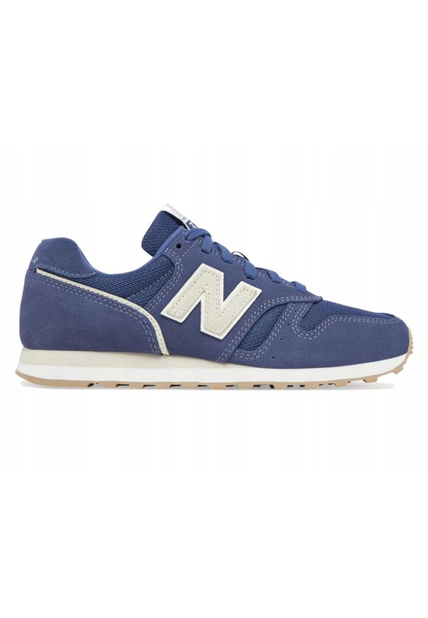 New Balance - Buty na co dzień damskie NEW BALANCE 373 skóra. Okazja: na co dzień. Kolor: niebieski. Materiał: skóra. Model: New Balance 373