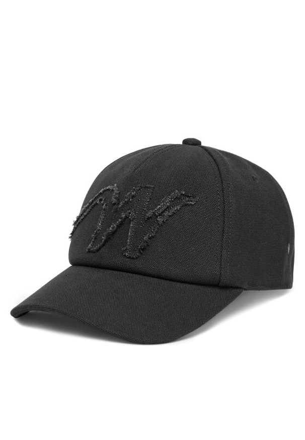 Weekend Max Mara Czapka z daszkiem Rugiada 2525576054 Czarny. Kolor: czarny. Materiał: bawełna