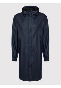 Rains Kurtka przeciwdeszczowa Unisex 18140 Granatowy Regular Fit. Kolor: niebieski. Materiał: syntetyk #6
