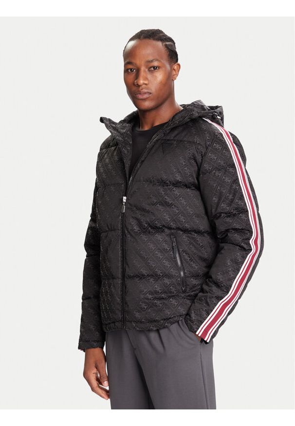 Guess Kurtka przejściowa Z5BL02 WFIQ2 Czarny Regular Fit. Kolor: czarny. Materiał: syntetyk