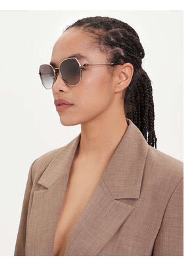 Coach Okulary przeciwsłoneczne 0HC7175 Złoty. Kolor: złoty