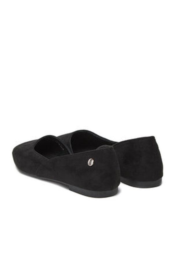 DeeZee Baleriny 9-830-B Czarny. Kolor: czarny. Materiał: materiał
