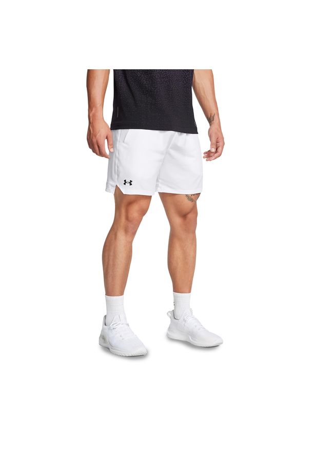 Spodenki treningowe męskie Under Armour UA Vanish Woven 6in. Kolor: biały