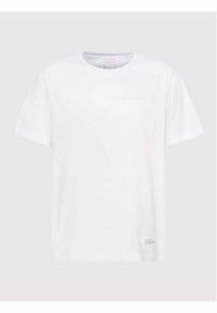 Seidensticker T-Shirt 12.120450 Biały Regular Fit. Kolor: biały. Materiał: bawełna