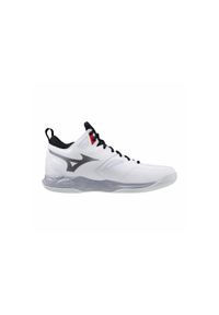 Buty Dorosły Mizuno Wave Dimension biały. Okazja: na co dzień. Kolor: czarny, biały, wielokolorowy. Model: Mizuno Wave. Sport: siatkówka