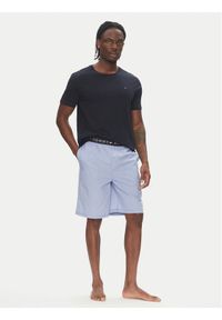TOMMY HILFIGER - Tommy Hilfiger Piżama UM0UM01959 Granatowy Regular Fit. Kolor: niebieski. Materiał: bawełna