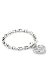 Bransoletka Guess. Materiał: srebrne. Kolor: srebrny #1