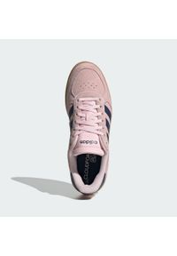 Adidas - Buty Breaknet Sleek. Kolor: brązowy, różowy, niebieski, wielokolorowy. Wzór: gładki