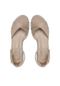 Jenny Fairy Espadryle WSS20802-01 Beżowy. Kolor: beżowy. Materiał: materiał