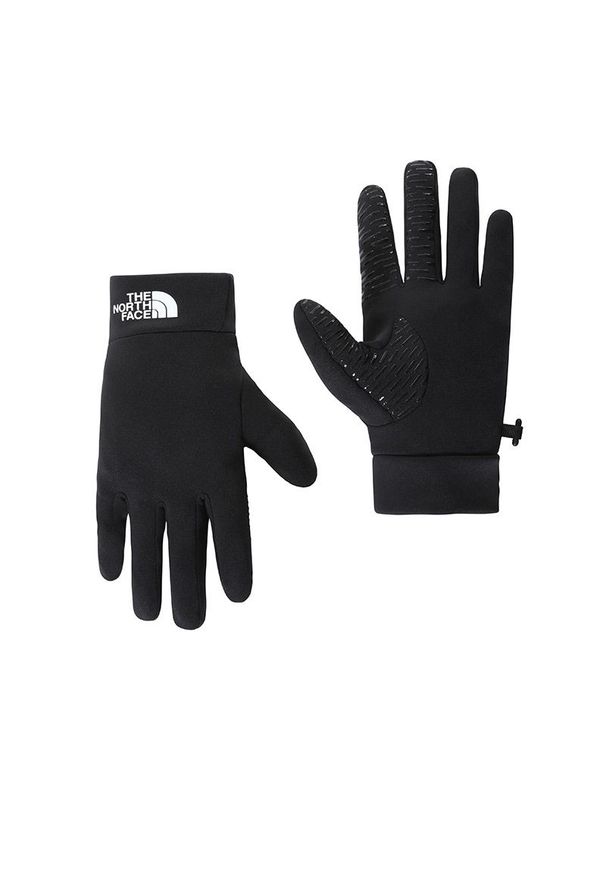 Rękawiczki The North Face Rino 0A55KZJK31 - czarne. Kolor: czarny. Materiał: materiał, poliester, elastan. Sezon: jesień, zima