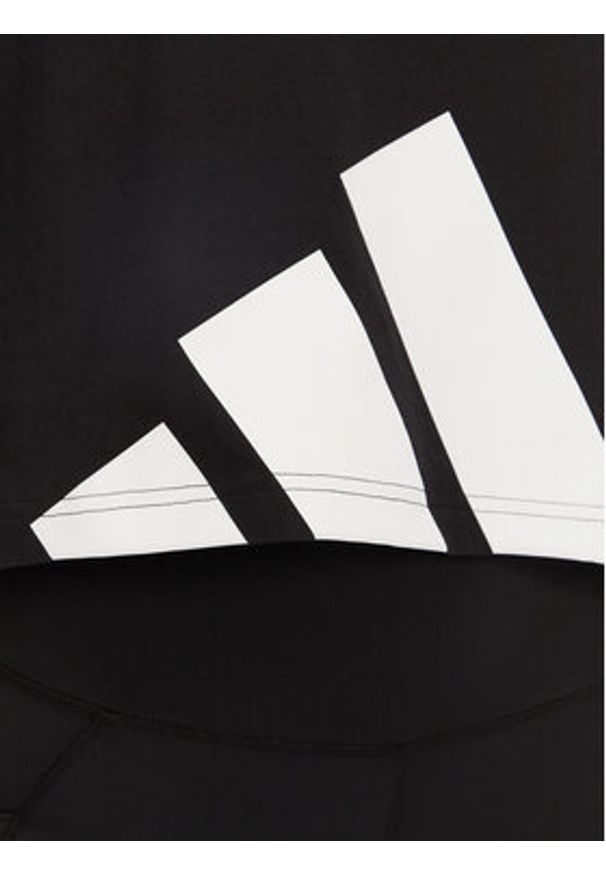 Adidas - adidas T-Shirt Essentials Big Logo Boyfriend JG8736 Czarny Loose Fit. Kolor: czarny. Materiał: bawełna