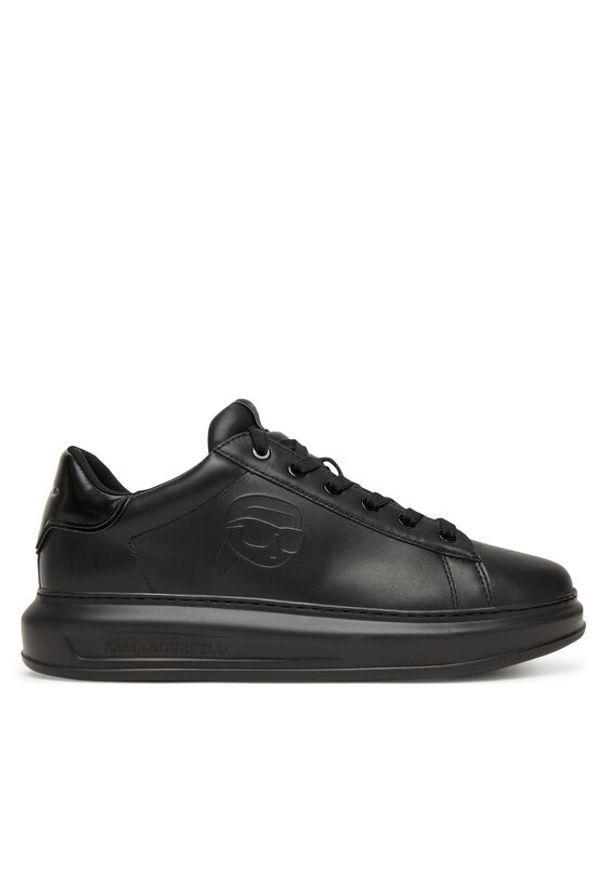 Karl Lagerfeld - KARL LAGERFELD Sneakersy KL52570 Czarny. Kolor: czarny. Materiał: skóra
