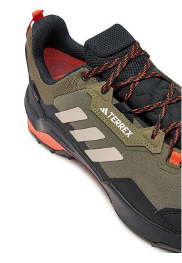 Adidas - adidas Trekkingi Terrex AX4 GORE-TEX IG6579 Zielony. Kolor: zielony. Materiał: materiał, mesh. Technologia: Gore-Tex. Model: Adidas Terrex. Sport: turystyka piesza