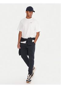 G-Star RAW - G-Star Raw Spodnie dresowe Premium Core D15653-C235 Granatowy Slim Fit. Kolor: niebieski. Materiał: bawełna
