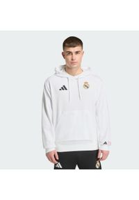 Adidas - Bluza z kapturem adidas Real Madrid Avengers. Typ kołnierza: kaptur. Kolor: biały. Wzór: motyw z bajki. Sport: piłka nożna #1