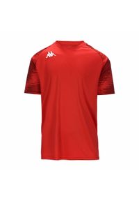 Koszulka dla dzieci Kappa Daverno. Kolor: czerwony. Sport: piłka nożna #1