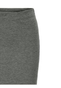 only - ONLY Spódnica ołówkowa Emma 15233600 Szary Slim Fit. Kolor: szary. Materiał: syntetyk #3
